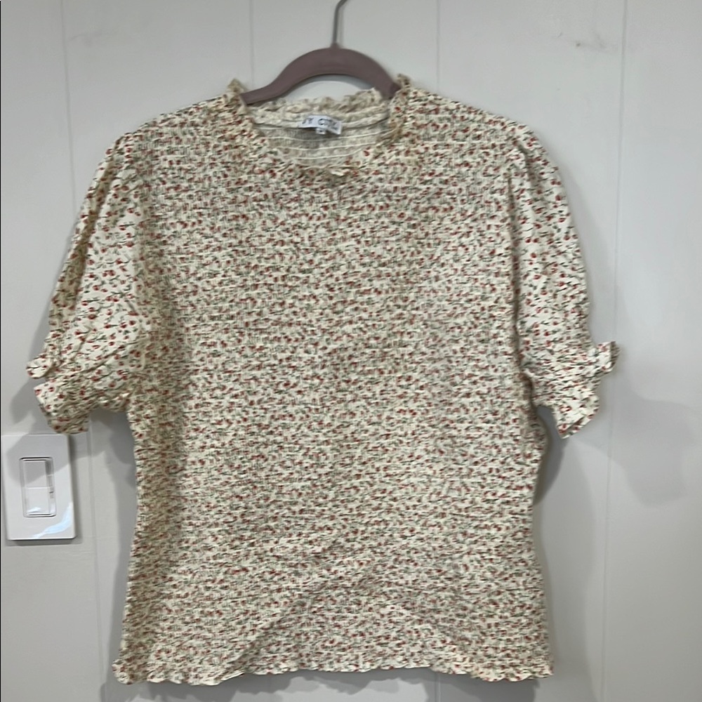 Ivy City Co.  Floral Print Women's Top
